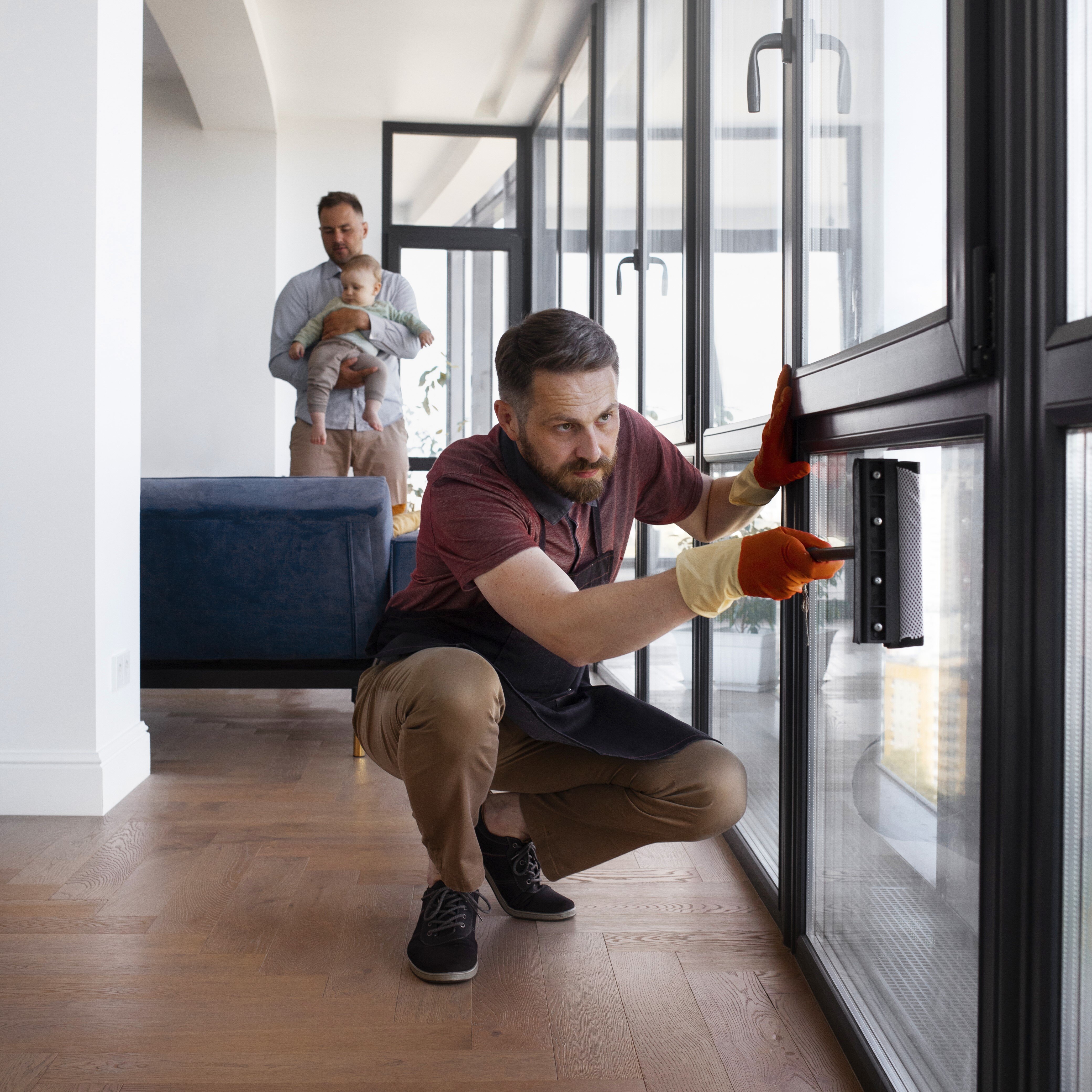 man-servant-washing-windows